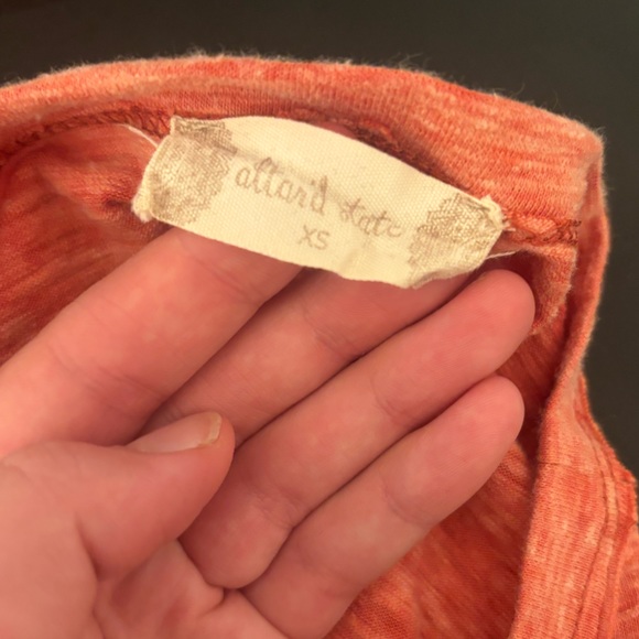 Altar’d State Basic Orange T-shirt - Picture 2 of 3